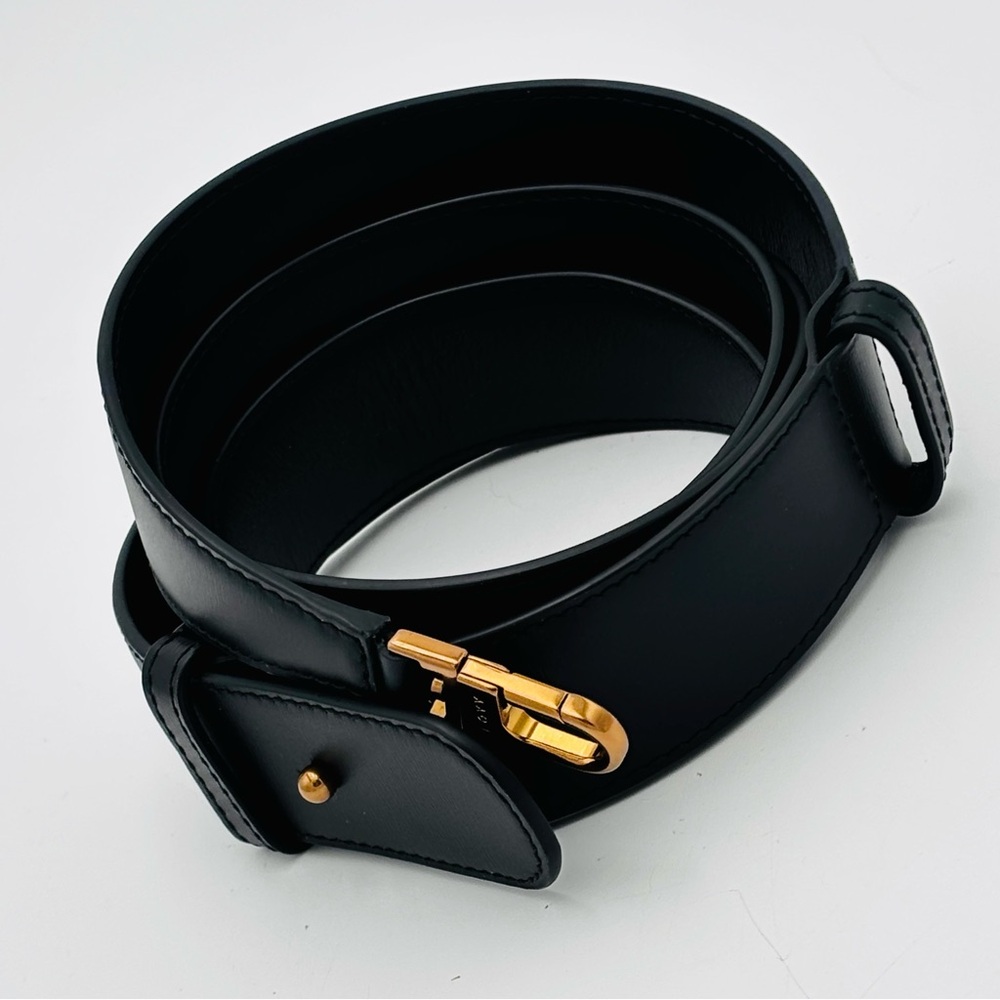 Boyy Bobby 18 Black STRAP For Handbag - NO PURSE  Adjustable Length 47” - 54”